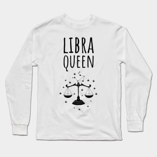 libra queen Long Sleeve T-Shirt